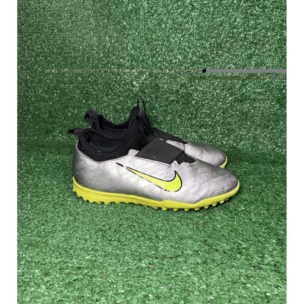 Nike Zoom Mercurial‎ Vapor 15 Academy TF Turf Soccer Shoes Boys Size 5Y